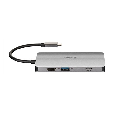 D-Link | 8-in-1 USB-C Hub with HDMI/Ethernet/Card Reader/Power Delivery | DUB-M810 | USB hub | Warranty month(s) | USB Type-C - 3